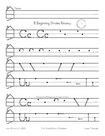 strokes worksheet